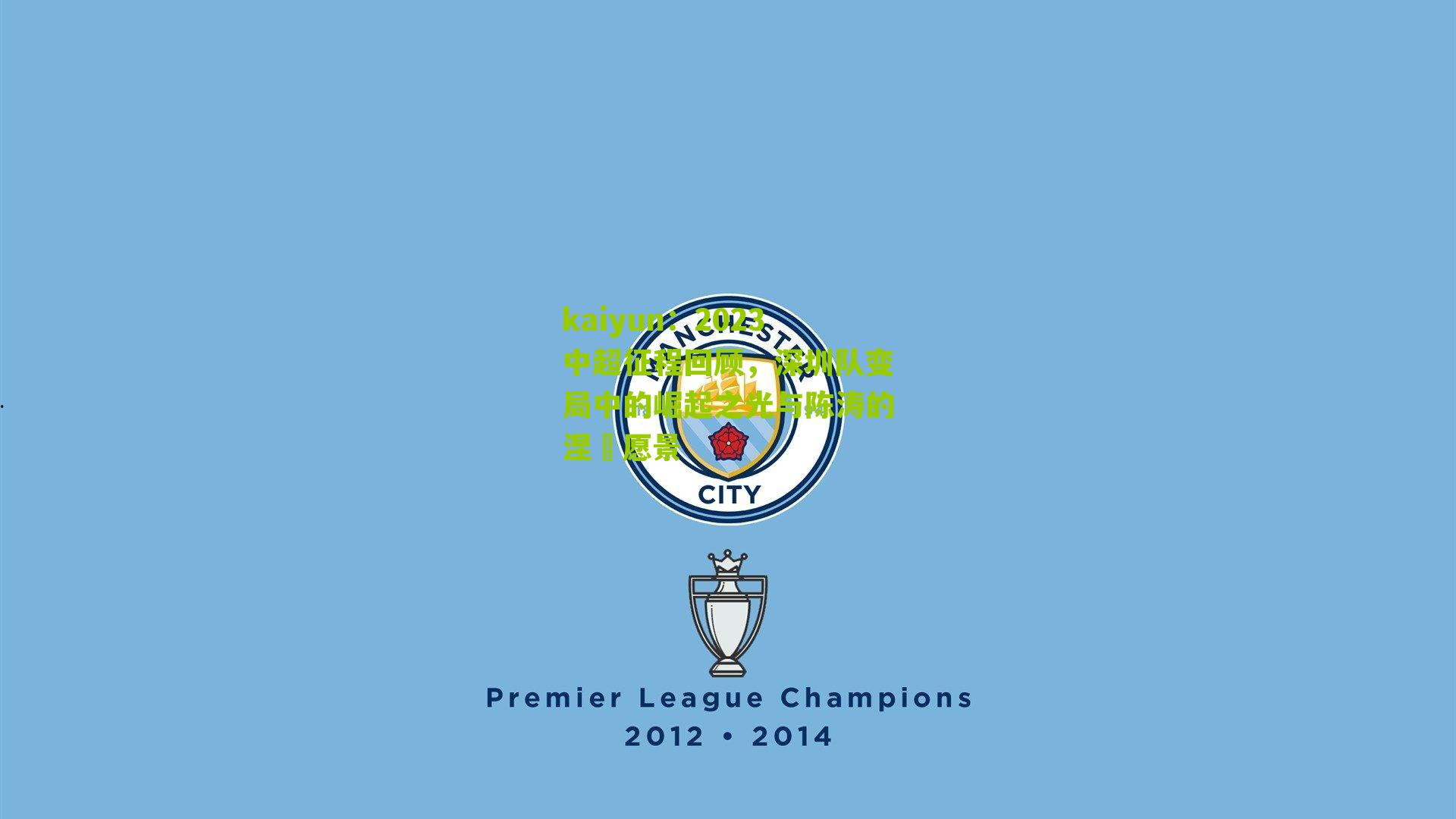 2023中超征程回顾，深圳队变局中的崛起之光与陈涛的涅槃愿景